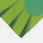 Cute Cartoon Liger en Friends Fleece Blanket (Hoek)