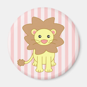 Cute Cartoon Lion Magneet