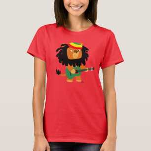Cute Cartoon Lion Zion Women T shirt