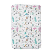 Cute Cartoon Llama Pattern Badmat (Voorkant Verticaal)
