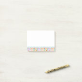 Cute Cartoon Old Town Post-it® notes (Op bureau)