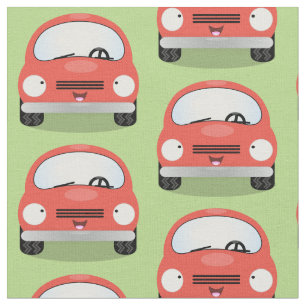 Cute cartoon patroon stof