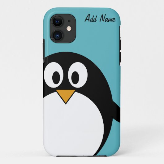 Cute Cartoon Penguin - iPhone 5  Case-Mate iPhone Case (Achterkant)