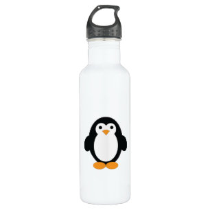 Cute Cartoon Penguin Waterfles