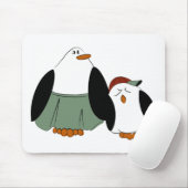 Cute Cartoon Penguins Muismat (Met muis)