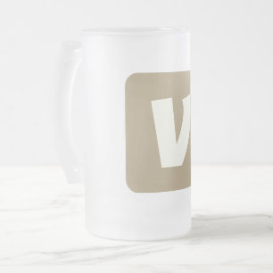 CUTE CARTOON PINK GENOME MATGLAS BIERPUL