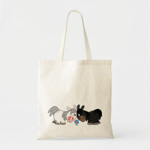 Cute Cartoon Ponies Standoff Bag Tote Bag