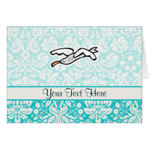 Cute Cartoon Seagull