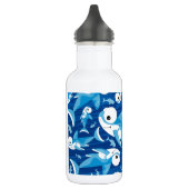 Cute Cartoon Shark Pattern Waterfles (Links)
