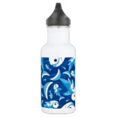 Cute Cartoon Shark Pattern Waterfles (Rechts)