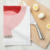 Cute Cartoon Singing Pig Kitchen Towel Theedoek (Quarter Fold)