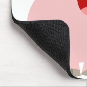 Cute Cartoon Singing Pig Mousepad Muismat (Hoek)