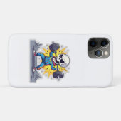 “Cute Cartoon Skeleton Weightlifter • Funny Gym Ba Case-Mate iPhone Case (Achterkant (horizontaal))