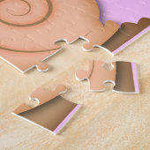 Cute Cartoon Snail Legpuzzel (Zijkant)