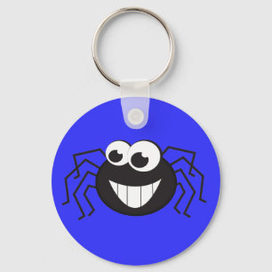 Cute Cartoon Spider Sleutelhanger