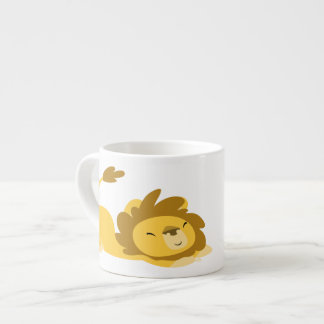 Cute Cartoon Stretting Lion Spécialité Mug