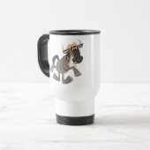 Cute Cartoon Tap Danser Wildebeest Travel Mug (Devant gauche)