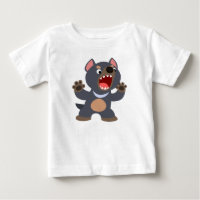 Cute Cartoon Tasmanian Devil Baby T-Shirt