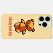 Cute Cartoon Teddy Bear Pun Illustration Case-Mate iPhone Case (Achterkant (horizontaal))