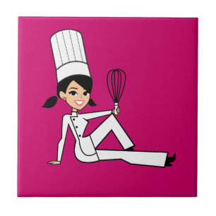 Cute Cartoon Tile Tegeltje