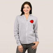 Cute Cartoon Tomato Hoodie (Voorkant volledig)