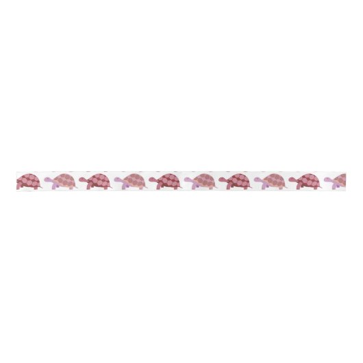 Cute Cartoon Tortoise Pattern Lint (Voorkant)