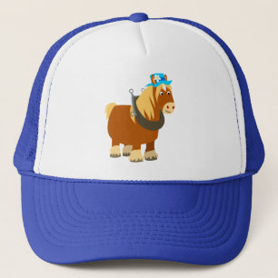 Cute Cartoon Trait Breton Horse Pet