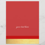 Cute Cartoon Turkey Damask Pattern Flyer (Achterkant)