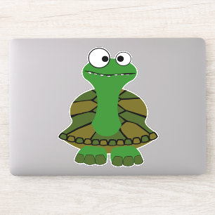 Cute Cartoon Turtle Sticker