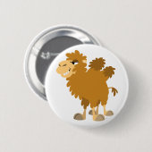 Cute Cartoon Two-Humped Camel Button Badge (Voorkant /achterkant)