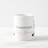 Cute Cartoon Vache baby shower tasse de café (Centre)