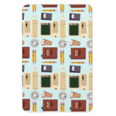 Cute Cartoon Writing Tools Deluxe Mega Magnet Magneet (Verticaal)