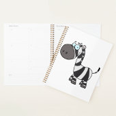 Cute Cartoon Zebra Funny Animal Character