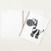 Cute Cartoon Zebra Funny Animal Character (Devant avec enveloppe)