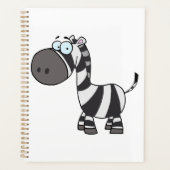 Cute Cartoon Zebra Funny Animal Character (Devant)