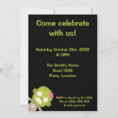 Cute Cartoon Zombie Kaart (Achterkant)