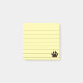 Cute Cartoon zwarte katten Afdrukken, 3x3 Post-it® Notes (Voorkant)