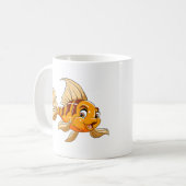 Cute Cartoony Fish Coffee Mug (Devant gauche)