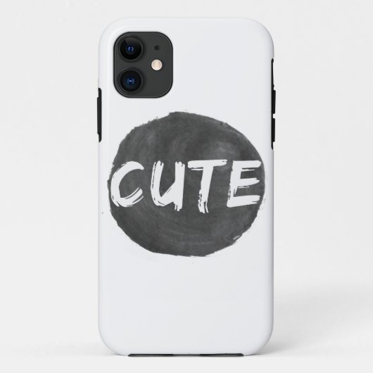 Cute Case-Mate iPhone Case (Achterkant)