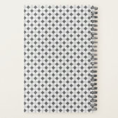 Cute Cat and Coffee Lover Personalized Planner (Achterkant)