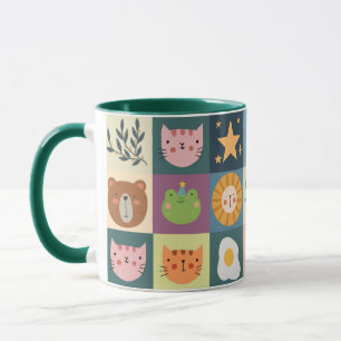 Cute Cat Animals Patch Mok