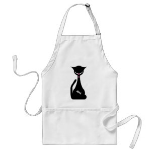 Cute Cat Apron Standaard Schort