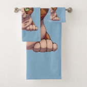 Cute Cat Bad Handdoek (Insitu)