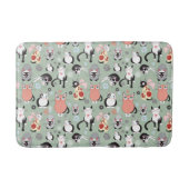 Cute Cat Bath Mat (Voorkant)