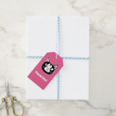 Cute Cat Bedankt Cadeaulabel (Met Touw)