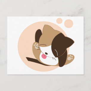 Cute Cat Briefkaart