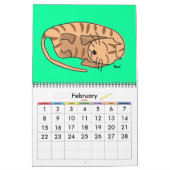 Cute Cat Calendar Kalender (Feb 2026)