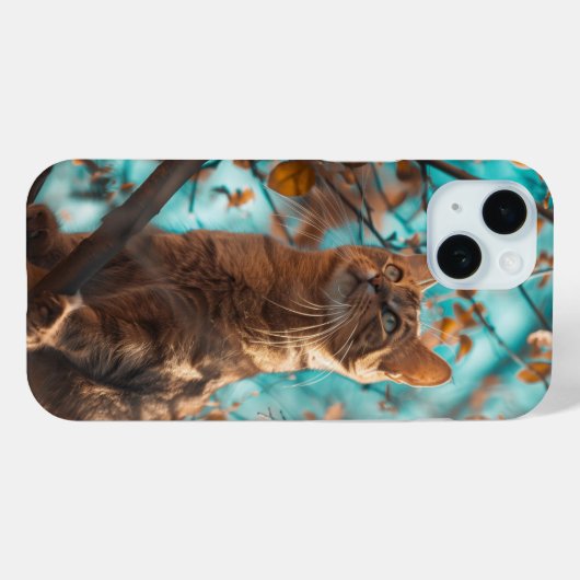 Cute Cat Case-Mate iPhone Case (Achterkant (horizontaal))