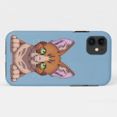 Cute Cat Case-Mate iPhone Case (Achterkant (horizontaal))
