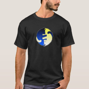 Cute Cat Cats Ying Yang Yin Yang T-shirt